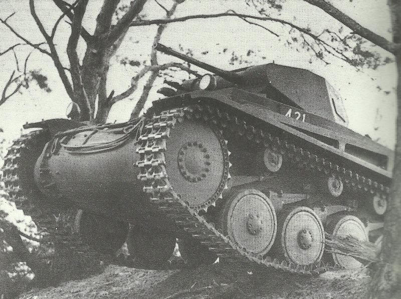 Frühes Modell des Pz Kpfw II c