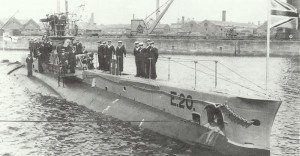 britische U-Boot 'E20'