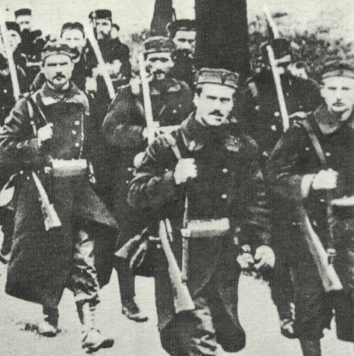 Belgische Soldaten 1914