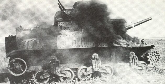 abgeschossener M3A3 Lee der Roten Armee M3 Lee 002 px800