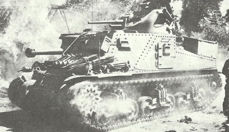M3A5 in Burma