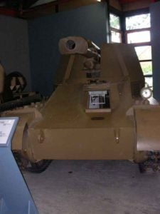 Wespe im Panzermuseum Munster