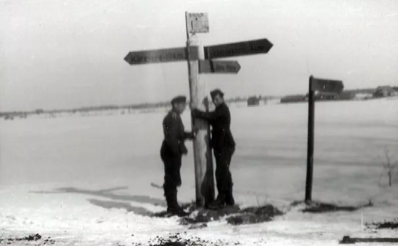 Fotos eines Landsers im 2. Weltkrieg 47 Auf dem Weg zur Narwa-Front
