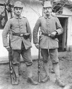 Preussische Schützen eines Jäger-Battalions