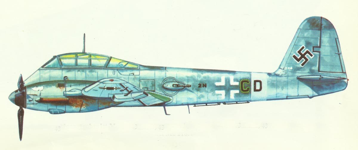 Messrschmitt Me 210A-1