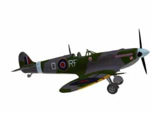 3D-Modell Spitfire VB
