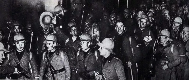 Kriegstagebuch 2. Weltkrieg 11 Italienische Truppen 1935