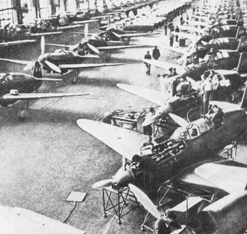 Flugzeugfabrik in Nowosibirsk