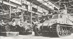 M3 in Panzerfabrik Detroit