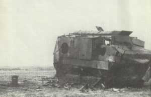 abgeschossene Schneider-Panzer