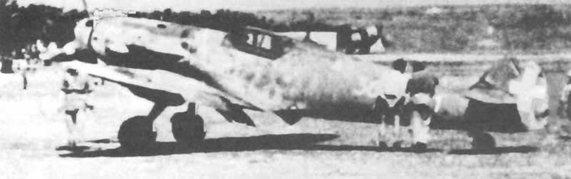 Italienische Bf 109 G-6 der 3. Gruppo Autonomo