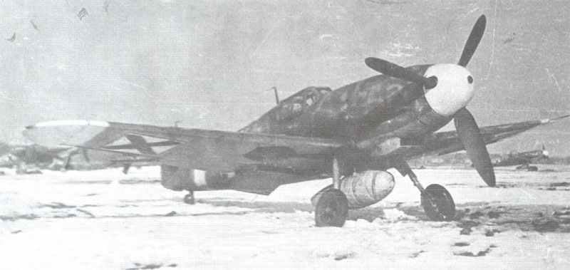 Bulgarische Bf 109 G-2.