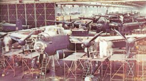 Endmontage von Avro Lancaster