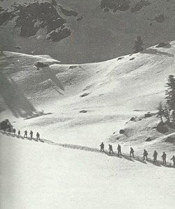 Italienische Alpini-Soldaten