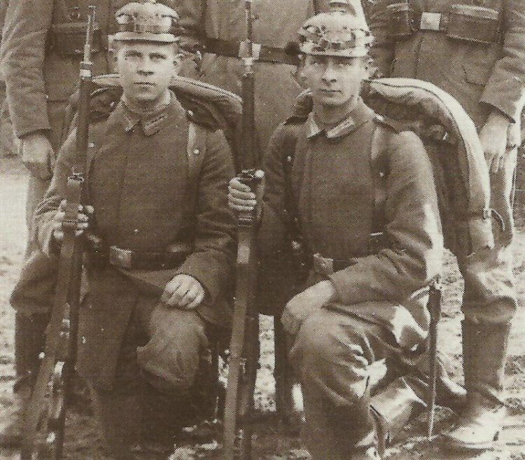two german soldiers with rifles 1