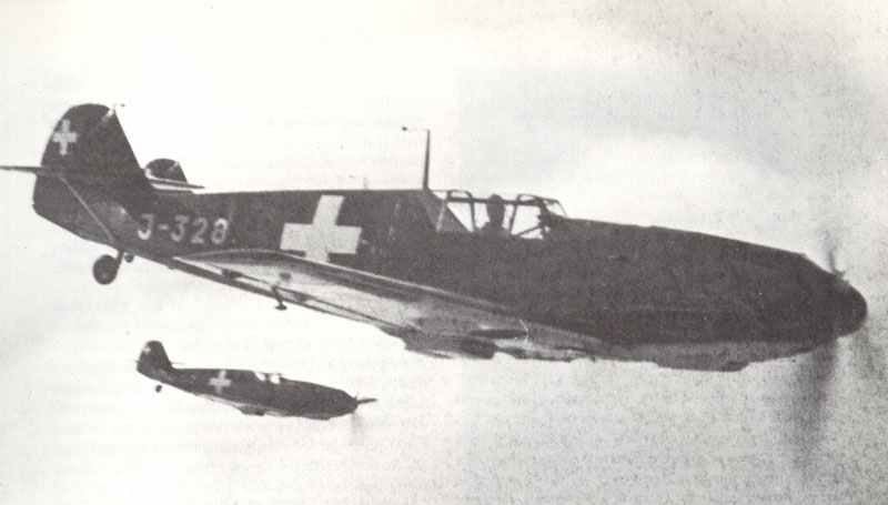 Messerschmitt Bf 109 der schweizer Luftwaffe