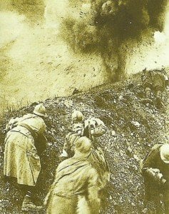 Französische Soldaten bei Verdun
