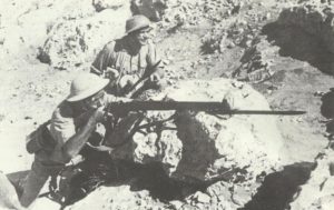 Polnische Soldaten in Tobruk