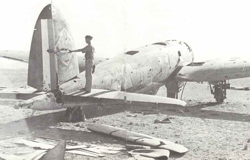 Britische Eroberung des Irak, Syriens und des Libanon 5 Heinkel He111 Bomber vom Sonderkommando Junck