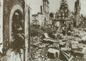 zerstörtes Verdun