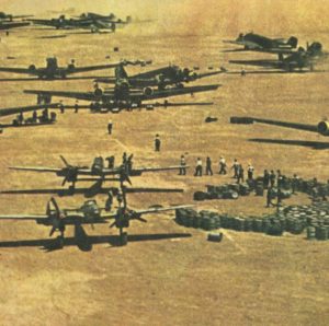 Nachschub für das Afrikakorps mit Ju 52