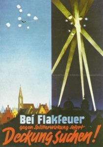 Deutsches Luftschutzplakat