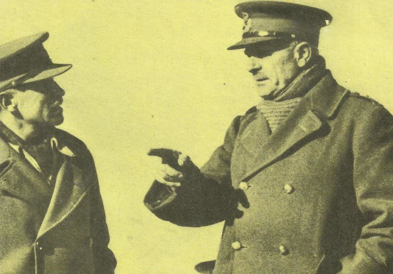 Operation Compass - Erste britische Offensive in Nordafrika 1940 7 Wavell mit O'Connor