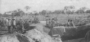 Infanteristen der portugiesischen Expeditionsstreitmacht