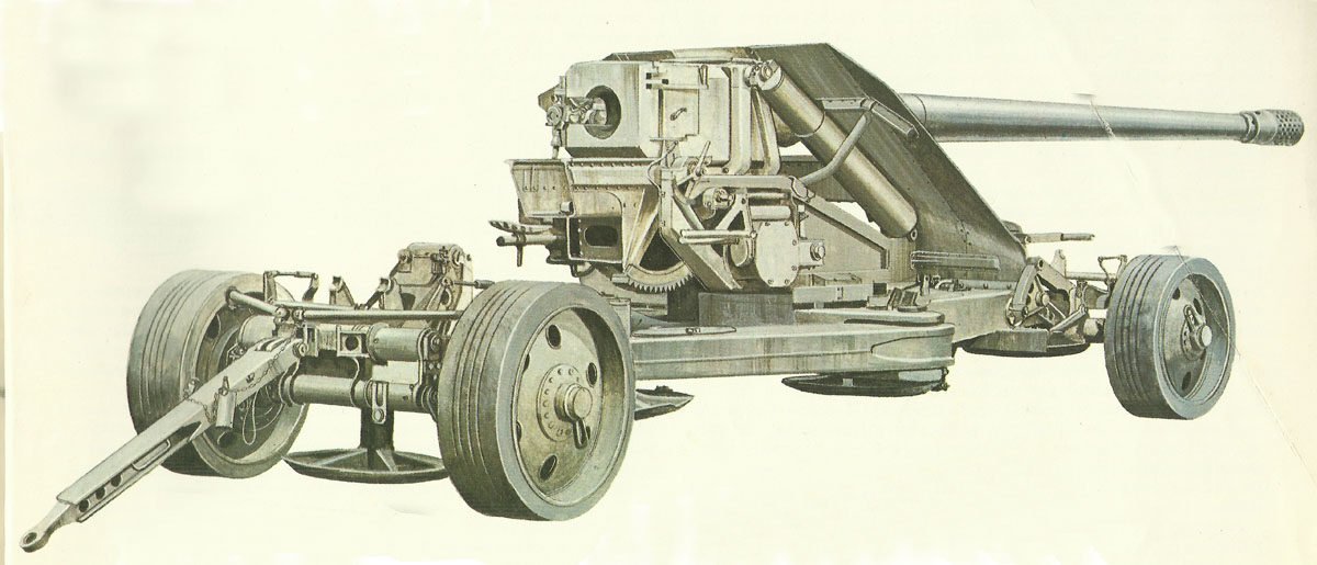 88-mm Pak 43 und 128-mm Pak 44 10 12,8-cm Pak 44K