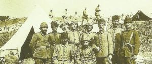 Offiziere der türkischen Truppen Galizien