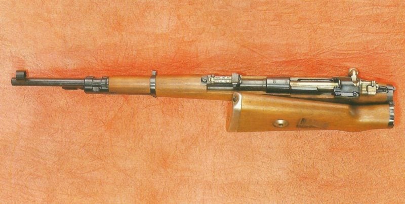 Mauser-Gewehr Modell 33/40 mit Klappschaft