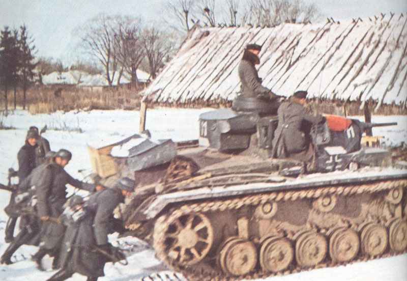 Panzer III vor Moskau