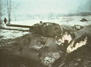 abgeschossene T-34