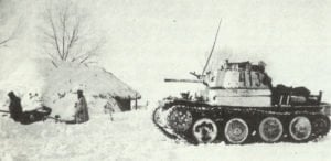 PzKpfw 38(t) und eine 2-cm Flak an der Ostfront