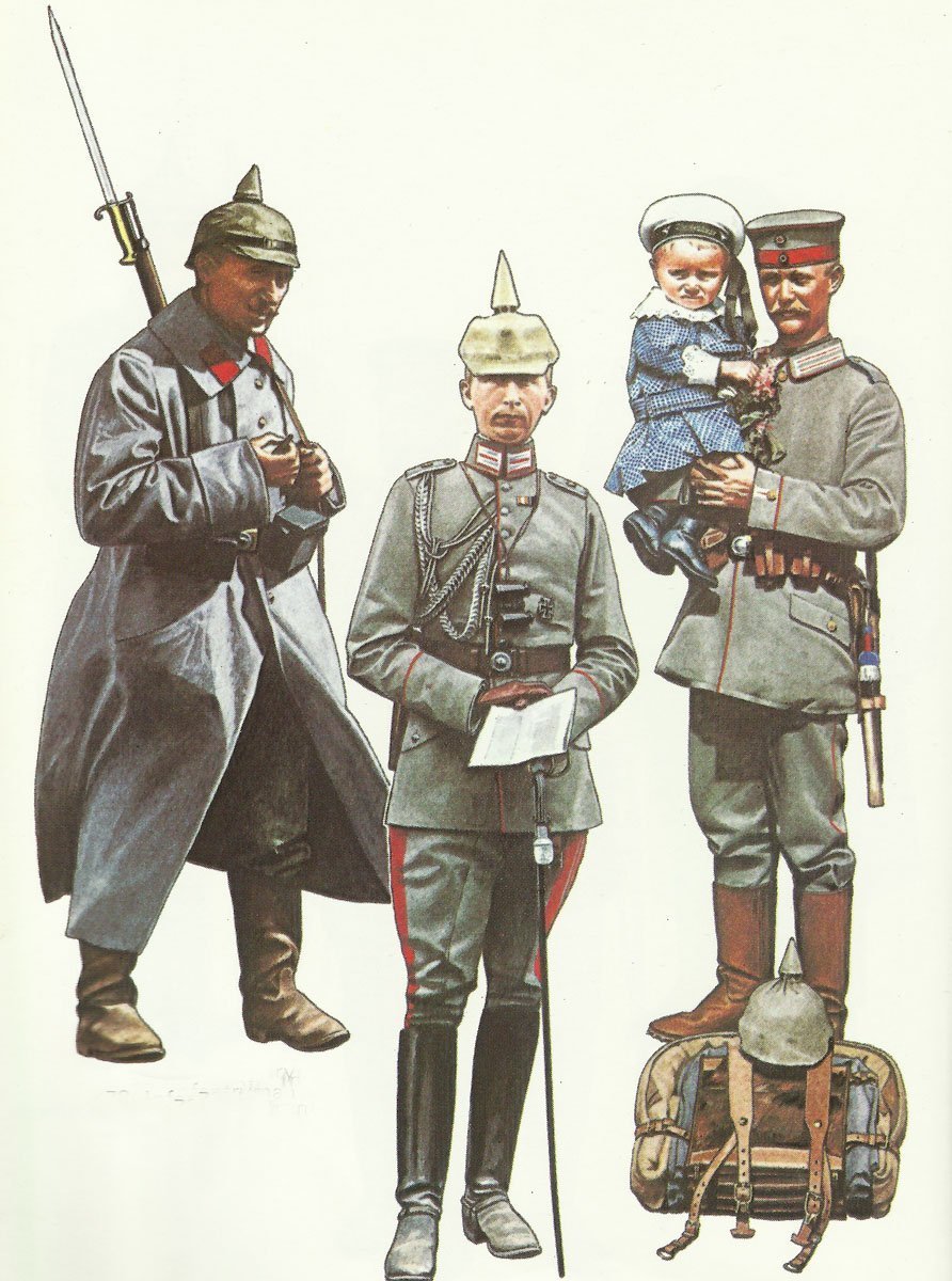 Deutsche Uniformen 1914-16