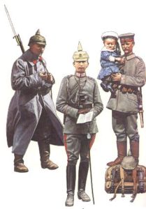 Deutsche Uniformen 1. Weltkrieg