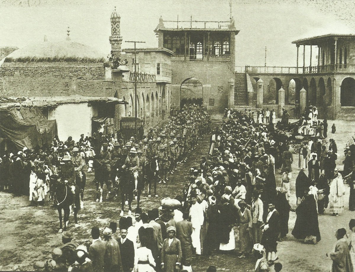Die Belagerung von Kut al-Amara 1915/16 19 Britische Truppen marschieren in Bagdad ein