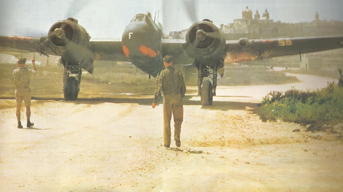 Beaufighter Mk IF auf Malta