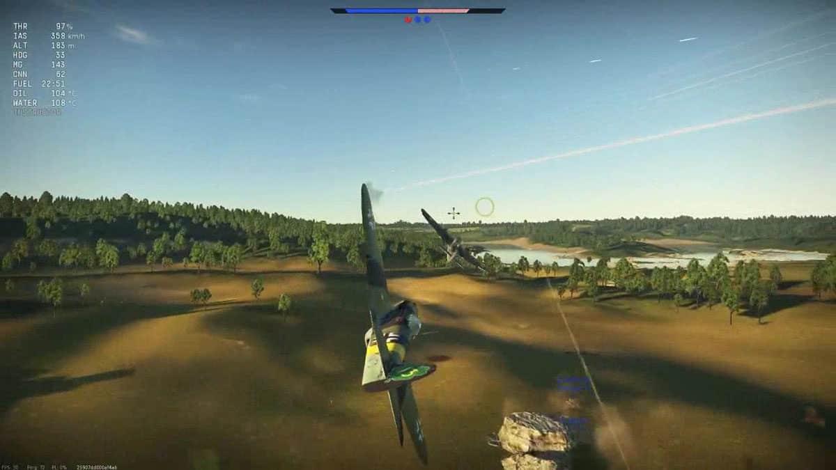 Effektivste Fahrzeuge in War Thunder 36 Jak-1B im Luftkampf