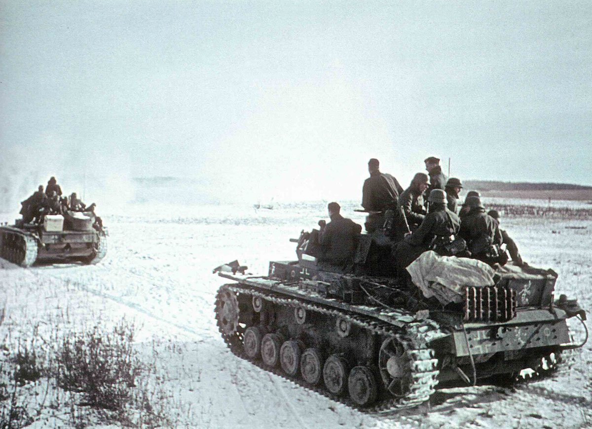 Wehrmacht Kriegsgliederung April 1942 und sowjetische Gegenoffensiven