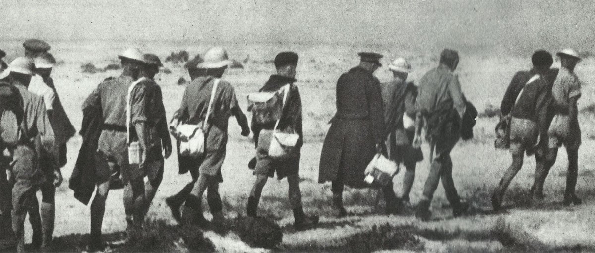 Britische Kriegsgefangene Nordafrika