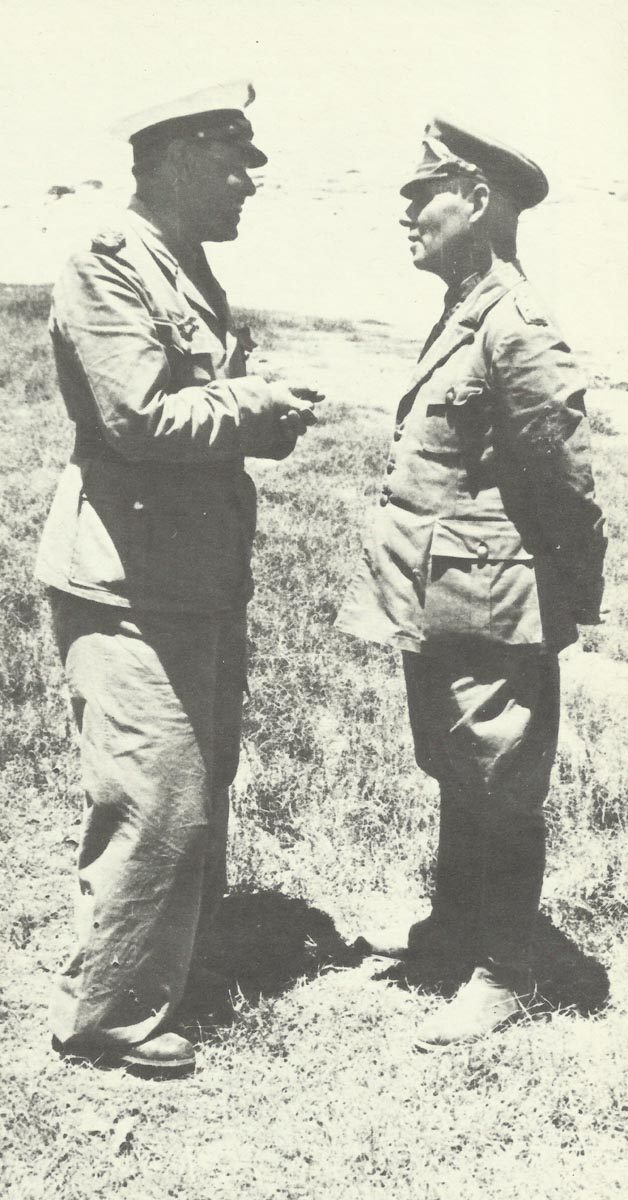 Erwin Rommel (Biographie) 15 Kesselring mit Rommel