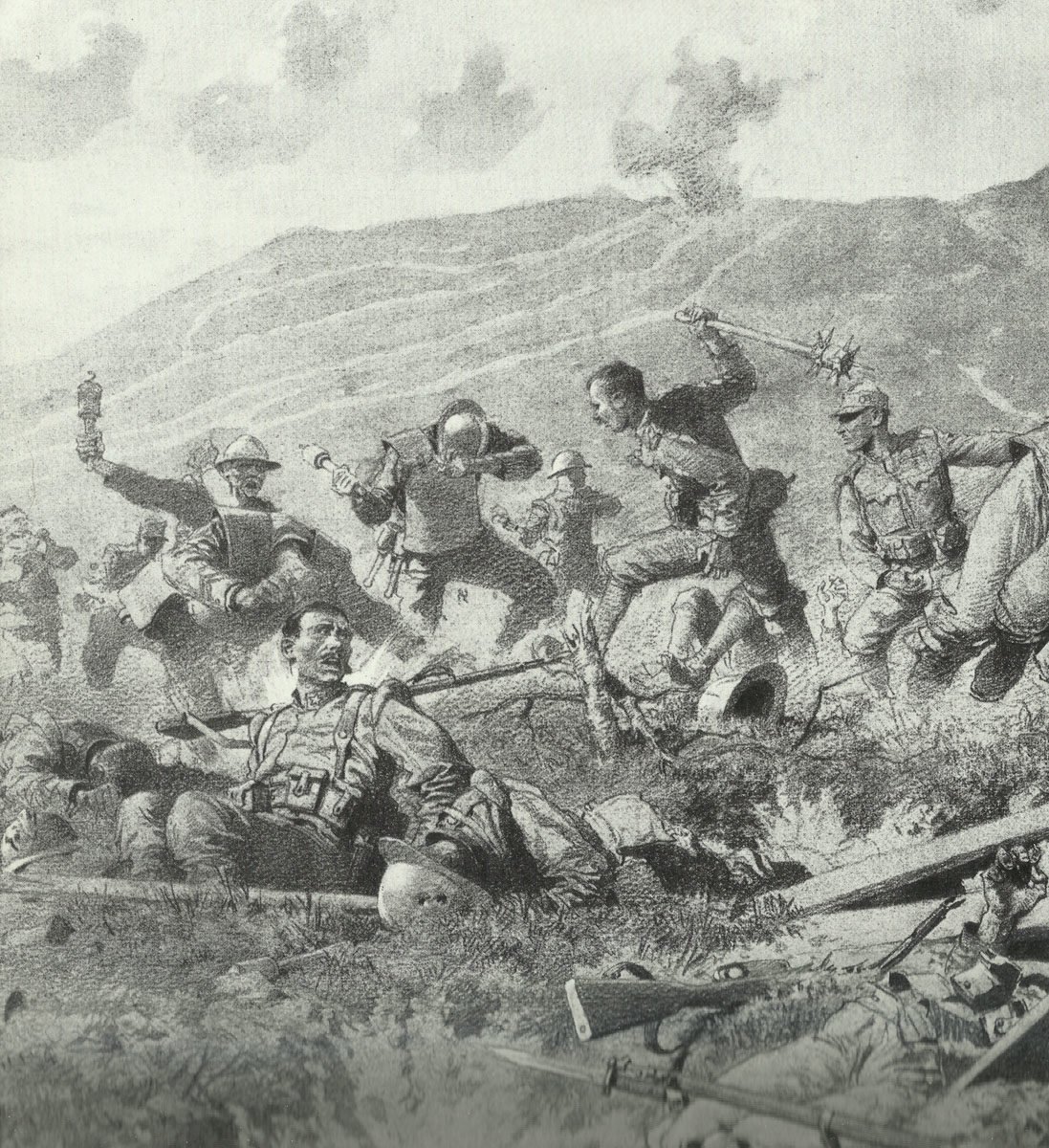 Nahkampf italienische Front