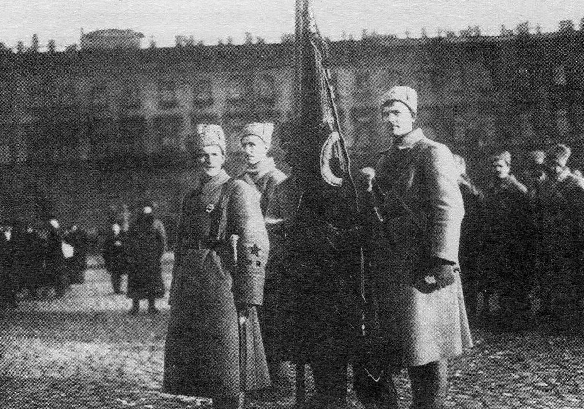 Soldaten der neuen Roten Armee