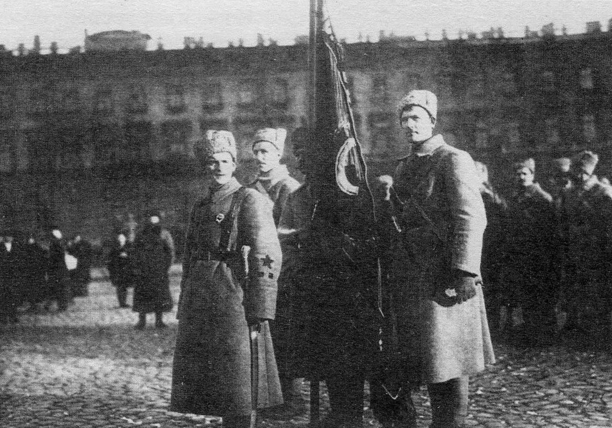 Soldaten der neuen Roten Armee