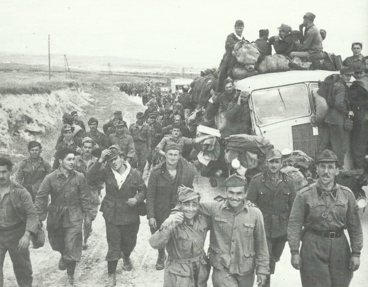 Gefangene Achsentruppen Tunis