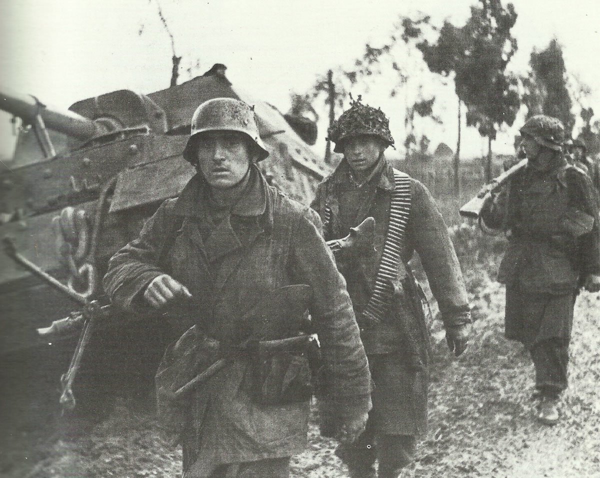 Infanteristen einer Luftwaffen-Einheit