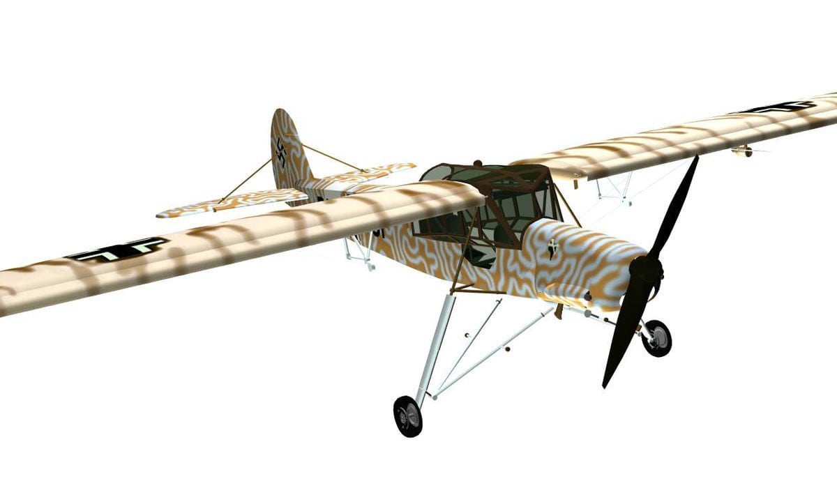 Fieseler Fi 156C-1 Storch-STOL-Flugzeuge