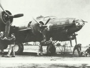  B-17F mit dem Namen 'Engel der Hölle' 