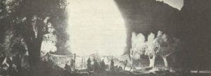 US-Artillerie beschießt Cassino.